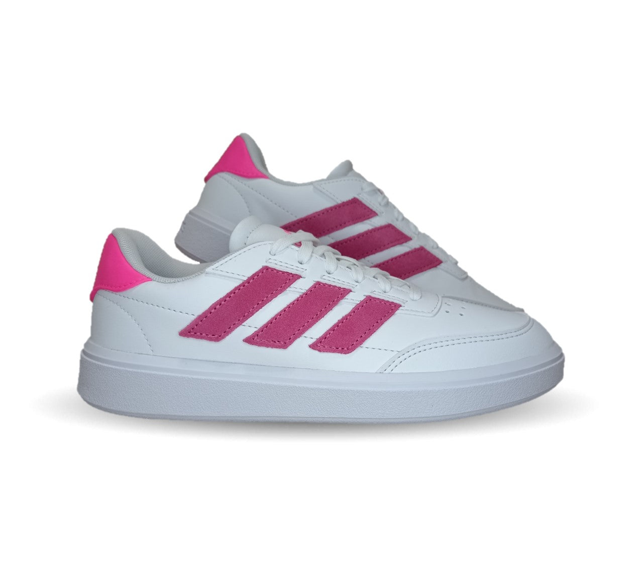Tenis Urbano Adidas 6463 Blanco/Fiusha para mujer