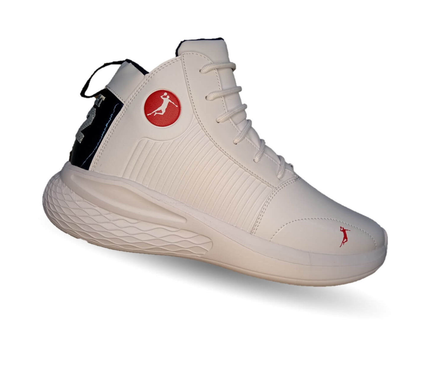 Tenis Deportivo para baloncesto Apoort 23 Blanco/Marino para hombre