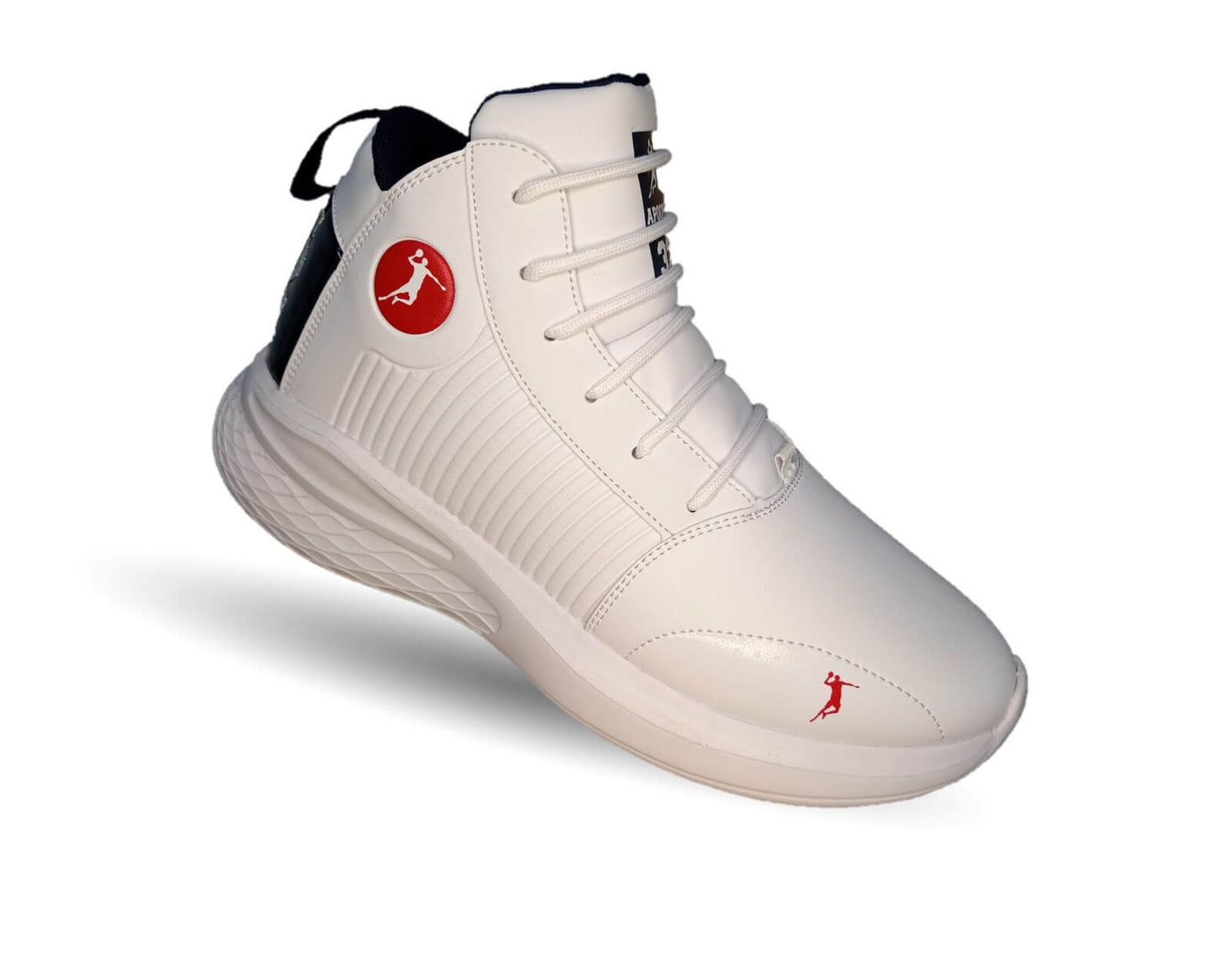 Tenis Deportivo para baloncesto Apoort 23 Blanco/Marino para hombre