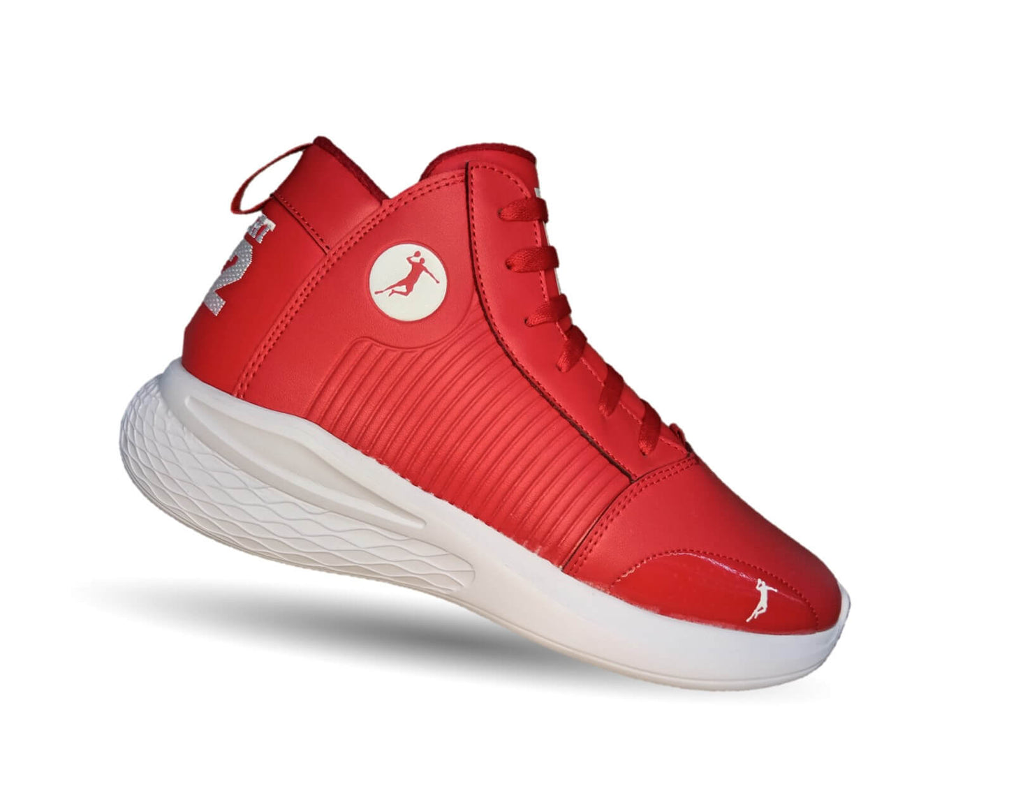 Tenis Deportivo para baloncesto Apoort 23 Rojo/Blanco para hombre
