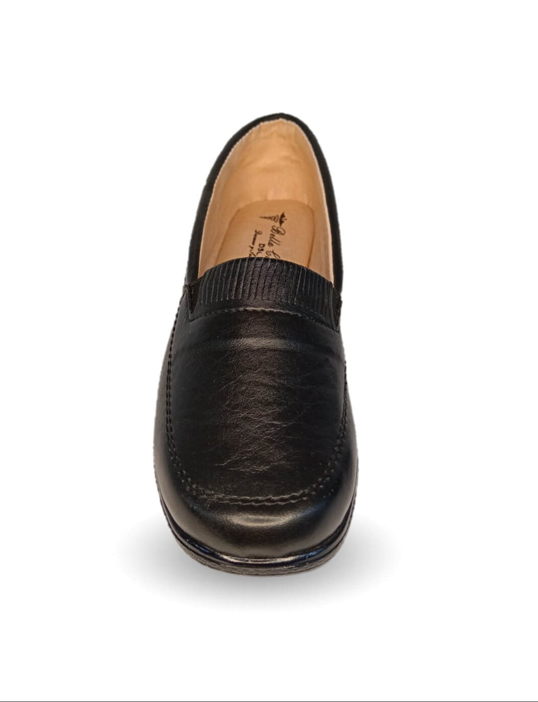 Zapato de Confort de piel de cordero Bella Confort 311 Negro para mujer