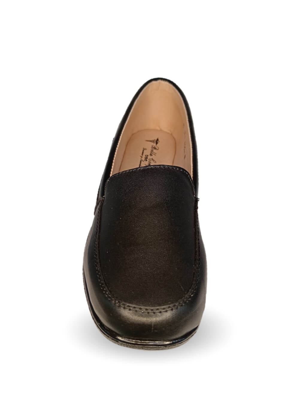 Zapato de Confort de piel de cordero Bella Confort 321 Negro para mujer
