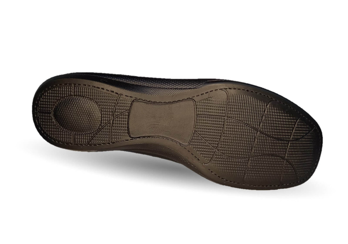 Zapato de Confort de piel de cordero Bella Confort 321 Negro para mujer
