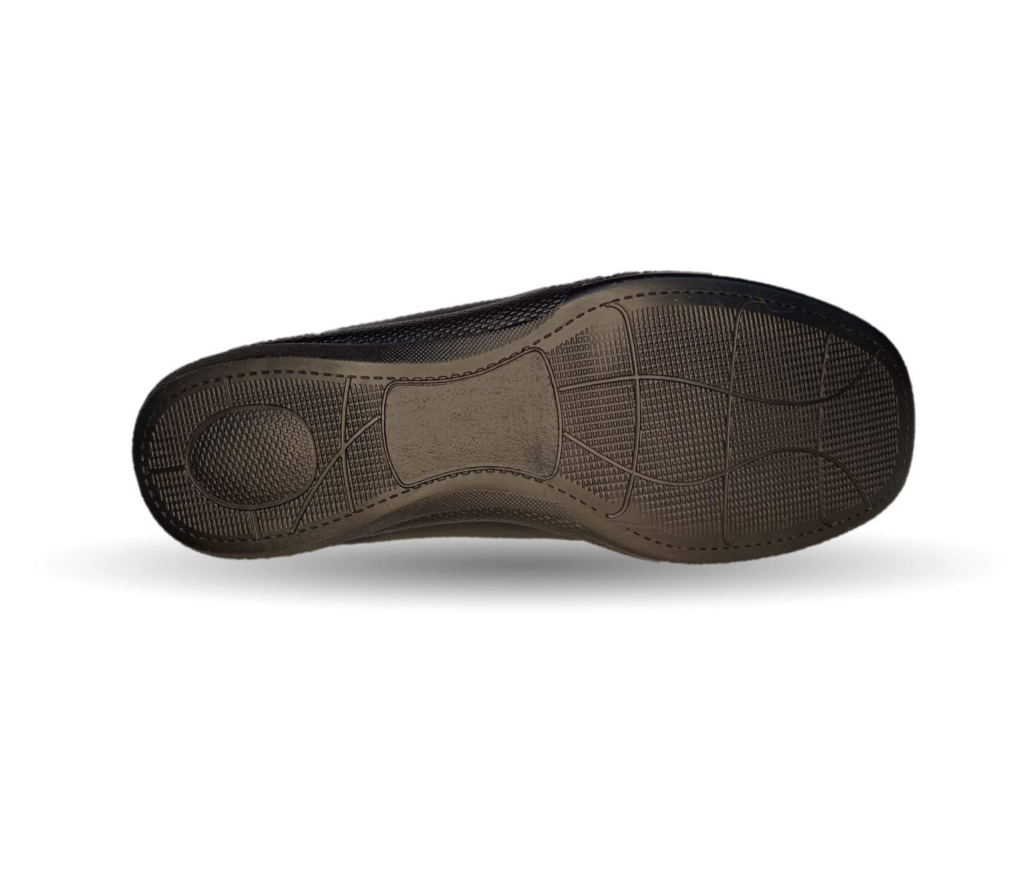 Zapato de Confort de piel de cordero Bella Confort 750 Negro para mujer