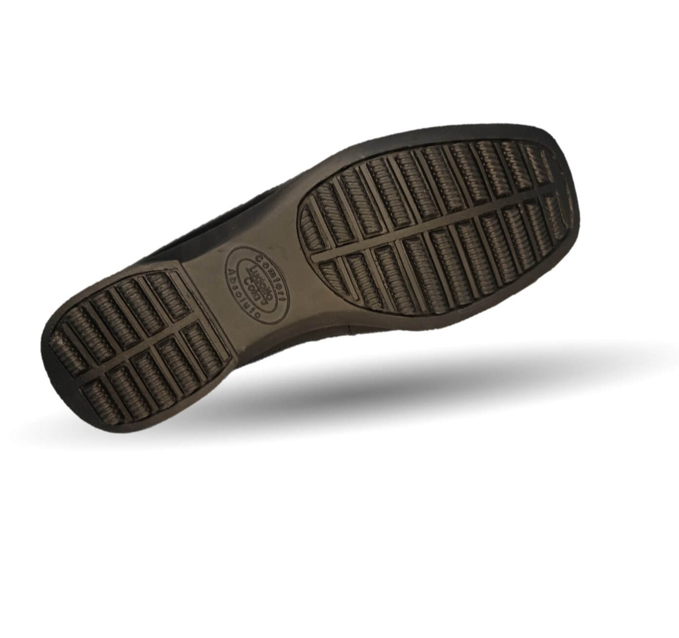 Zapato de Confort y Casual de piel de ternera con Shock Point Capricho 15066 Barnicheta Black para mujer