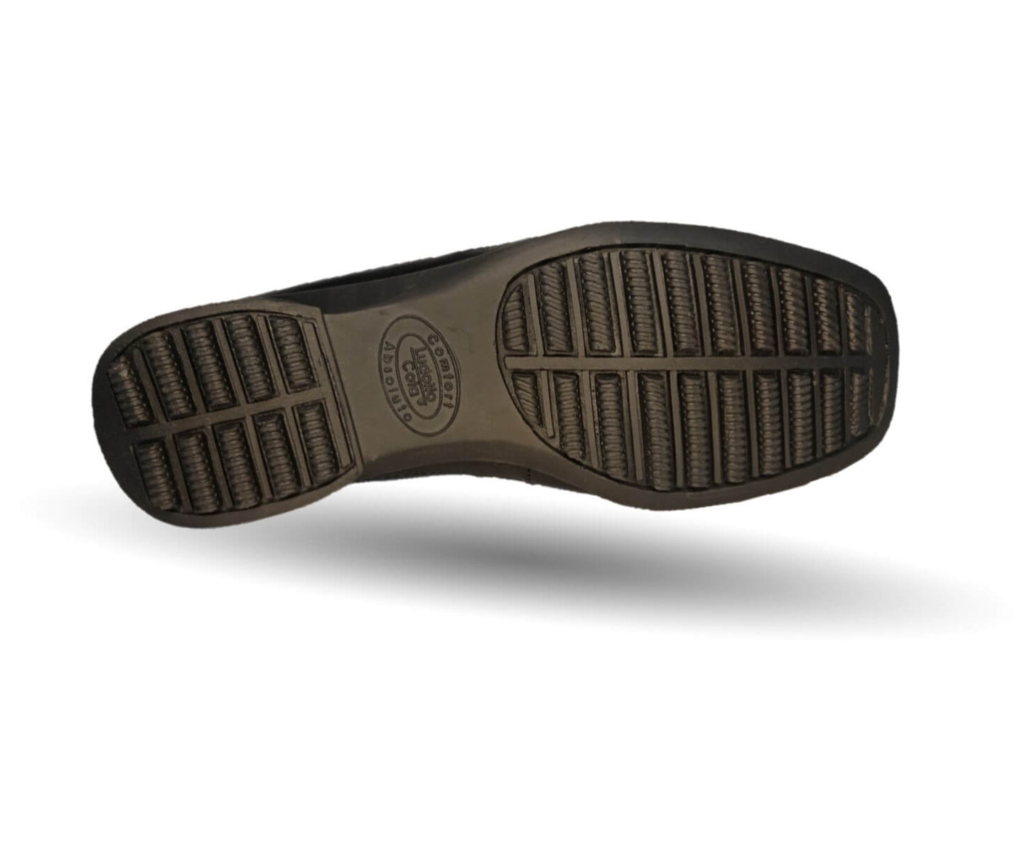 Zapato de Confort y Casual de piel de ternera con Shock Point Capricho 1516 Negro para mujer