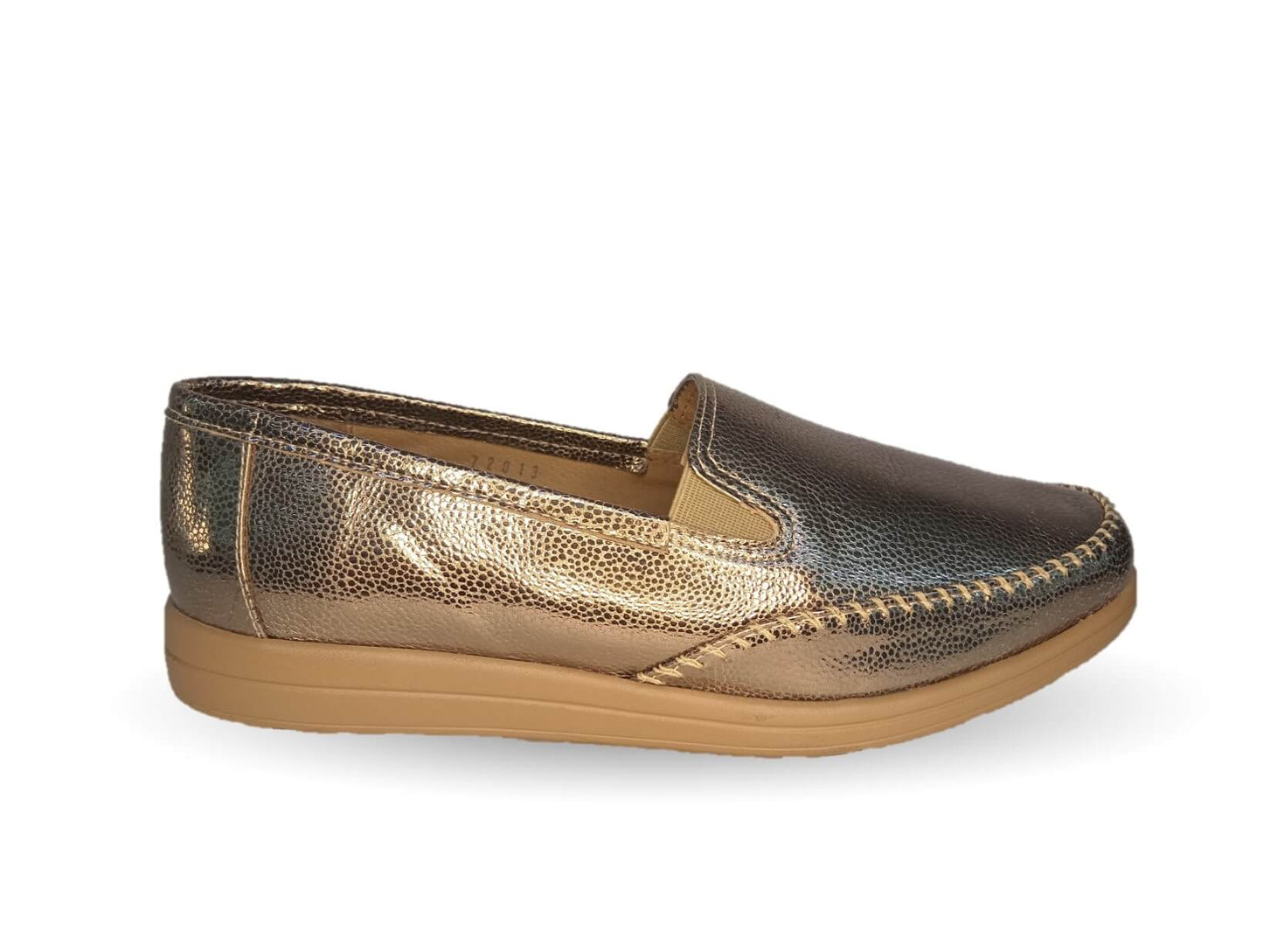 Zapato de Confort y Casual de piel de ternera con Shock Point Capricho 72013 Seda para mujer