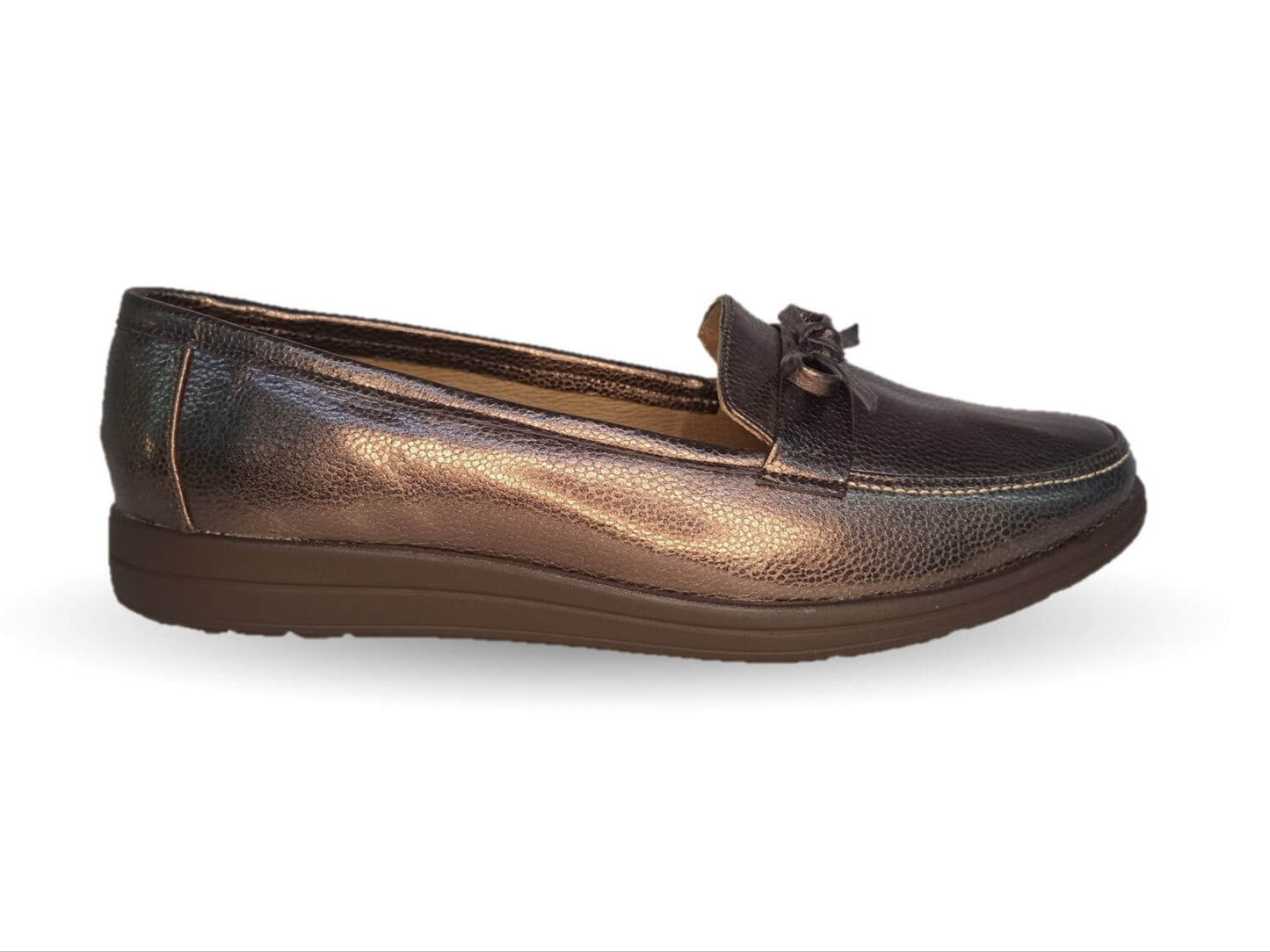 Zapato de Confort y Casual de piel de ternera con Shock Point Capricho 72016 Fit Imán para mujer