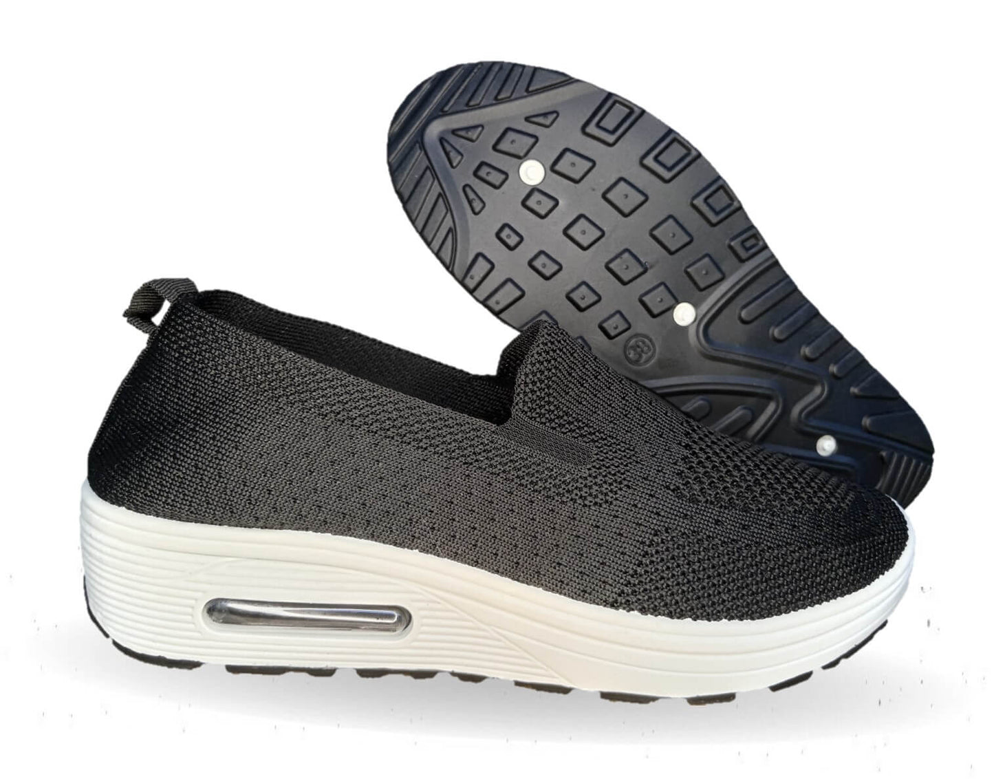 Tenis Deportivo de inyección Click 41572 Negro para mujer