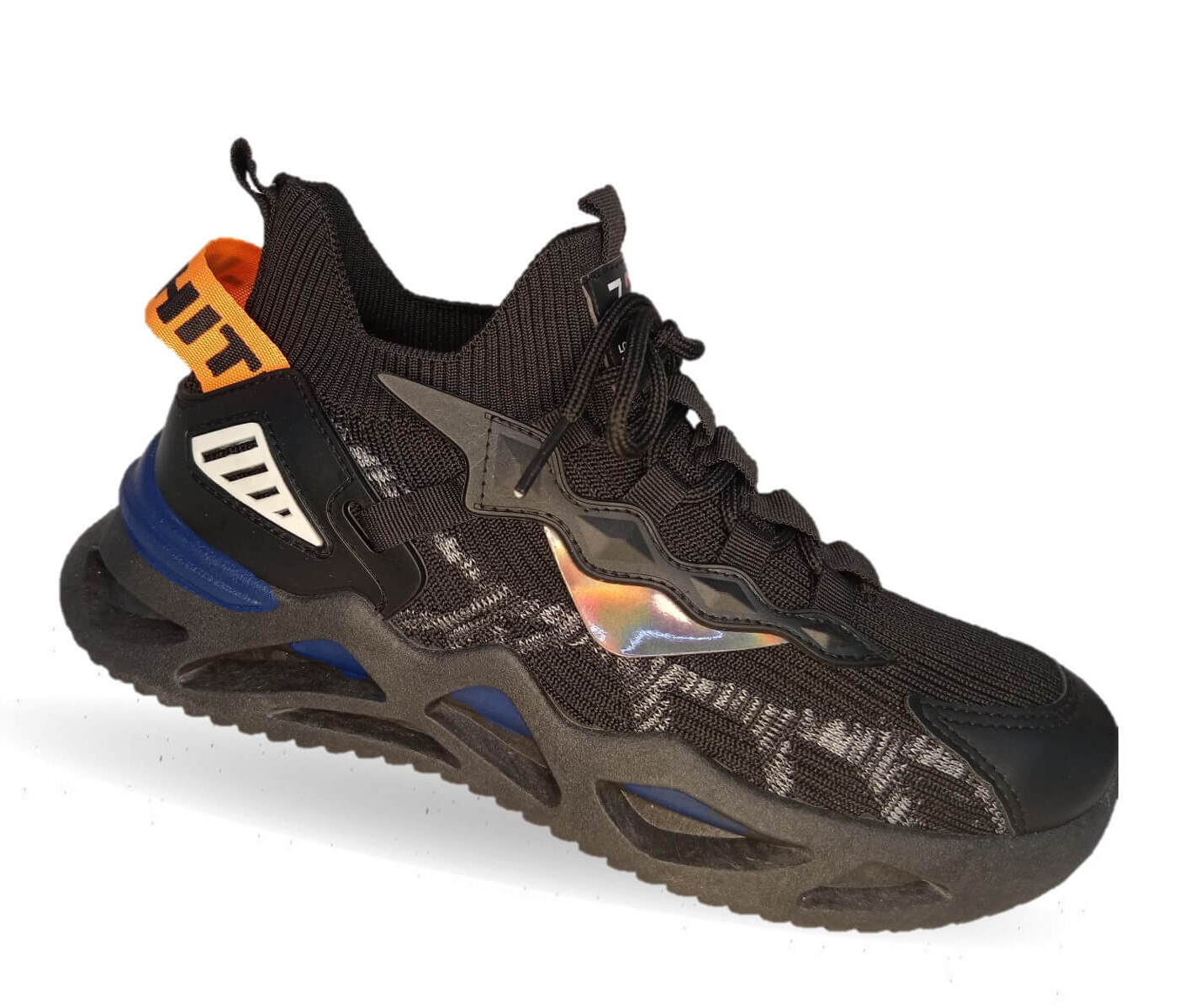 Tenis Deportivo de inyección Click 40141 Negro Multi para hombre