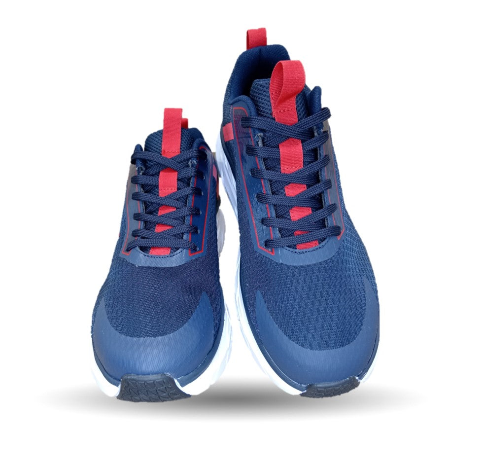 Tenis Deportivo Court 1115 Marino/Rojo para hombre