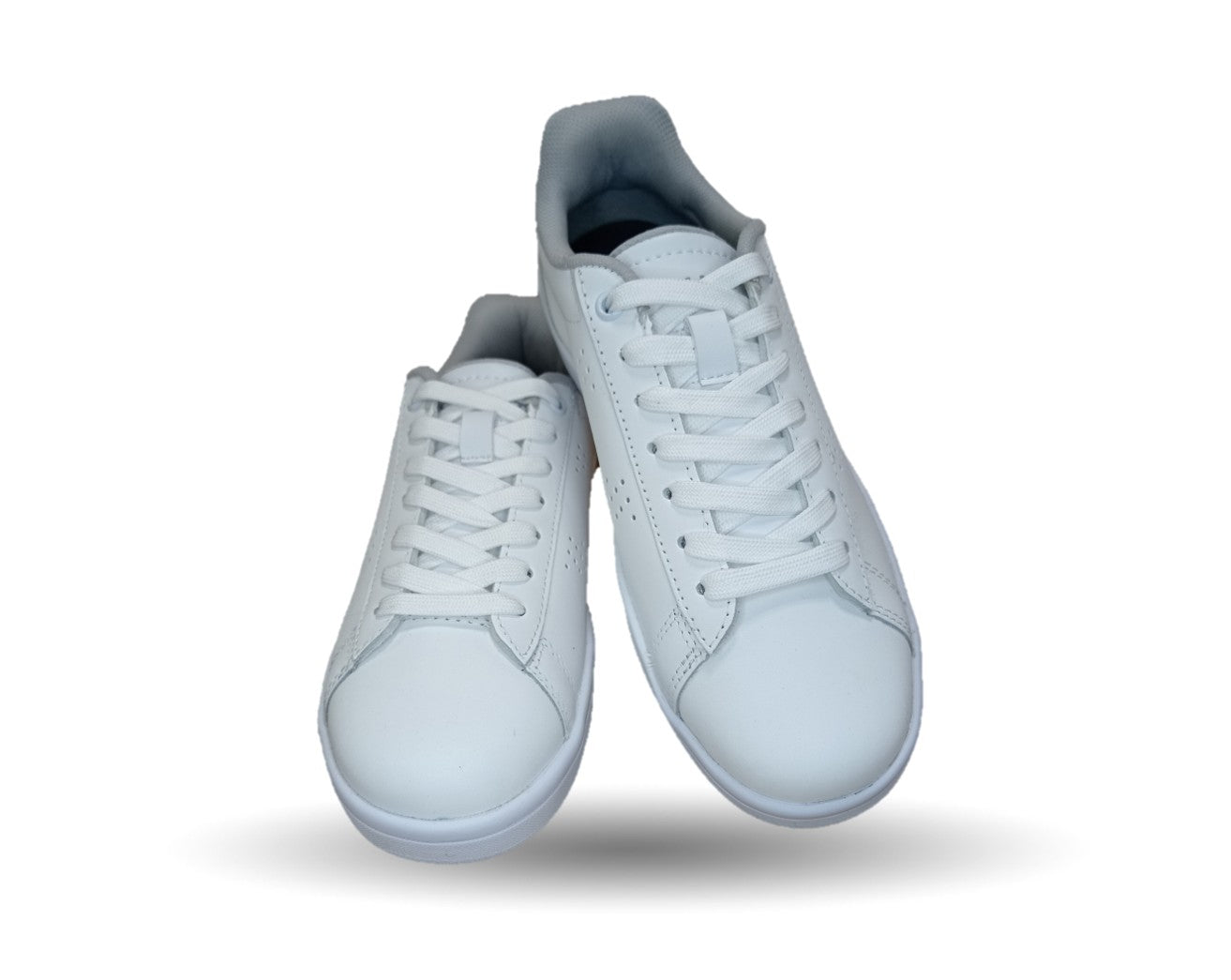 Tenis Urbano y Escolar de piel Court 257 Blanco unisex para hombre y mujer