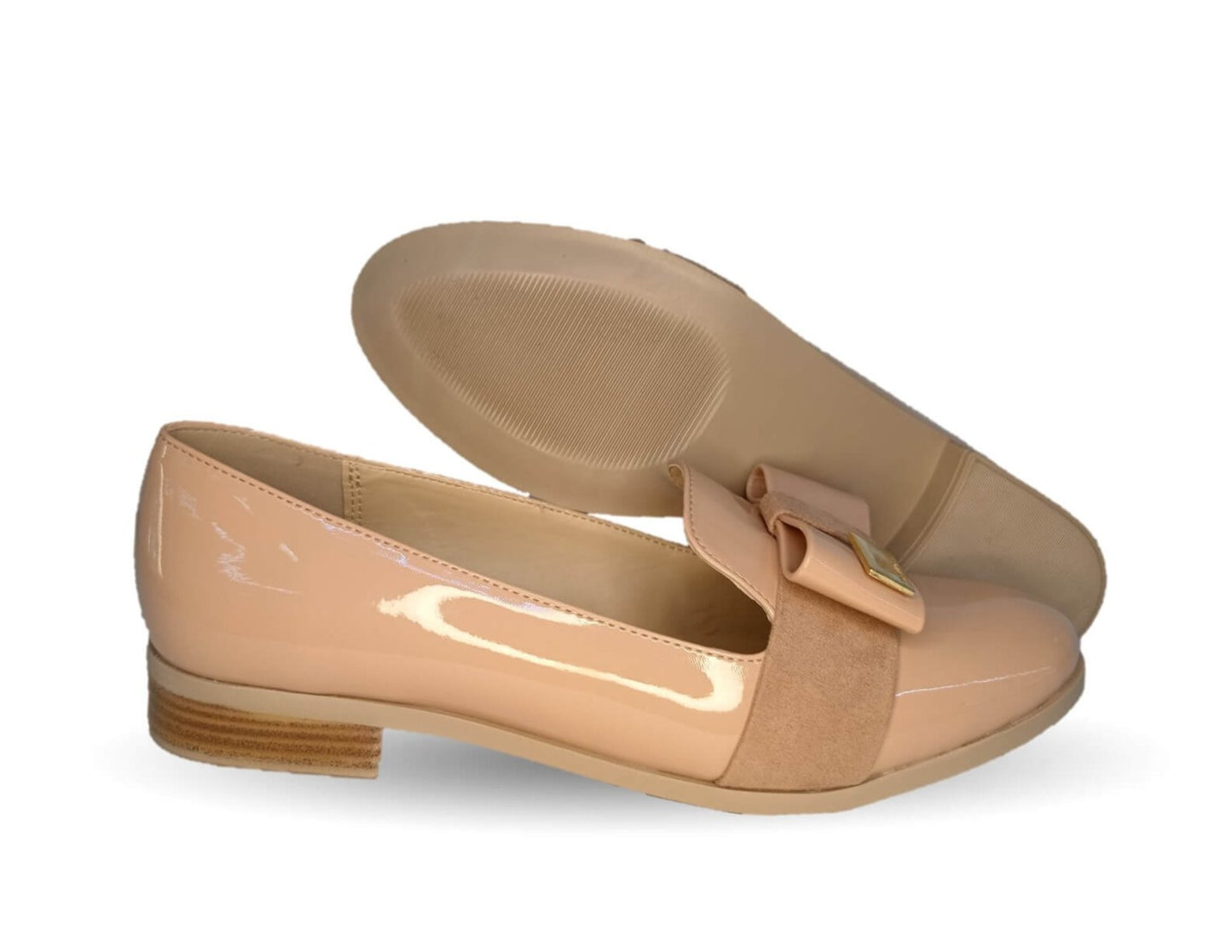 Zapato Casual tipo Flats de moda Dva 78023 Charol Pelle Paste para mujer