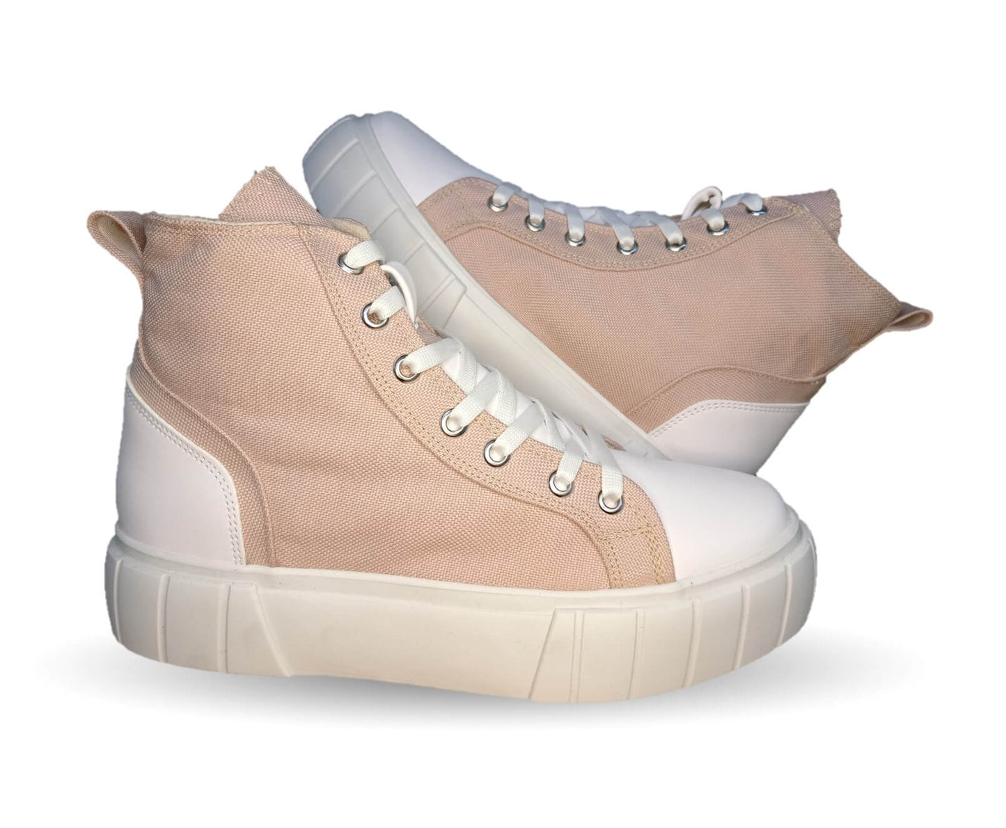 Tenis Urbano tipo Bota Dva 9003 Rosa para mujer