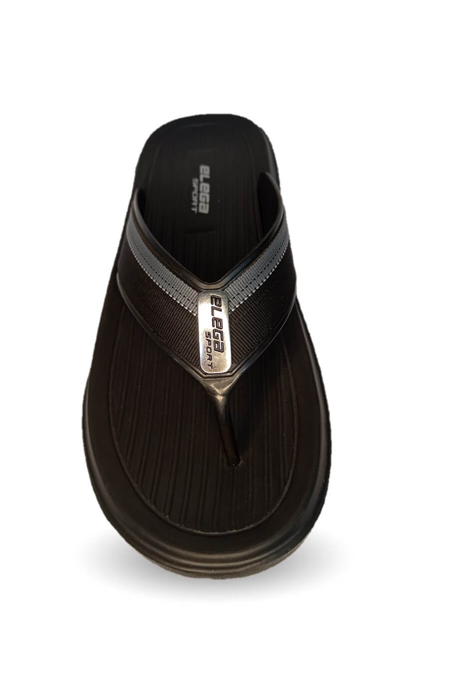 Sandalia Elega 8207 Gris/Negro para hombre