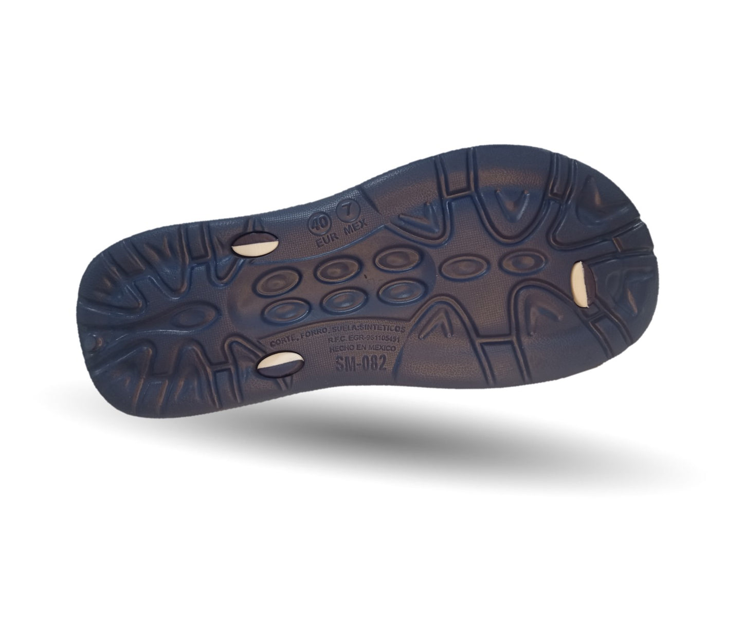 Sandalia Elega SV009 Azul Marino para hombre