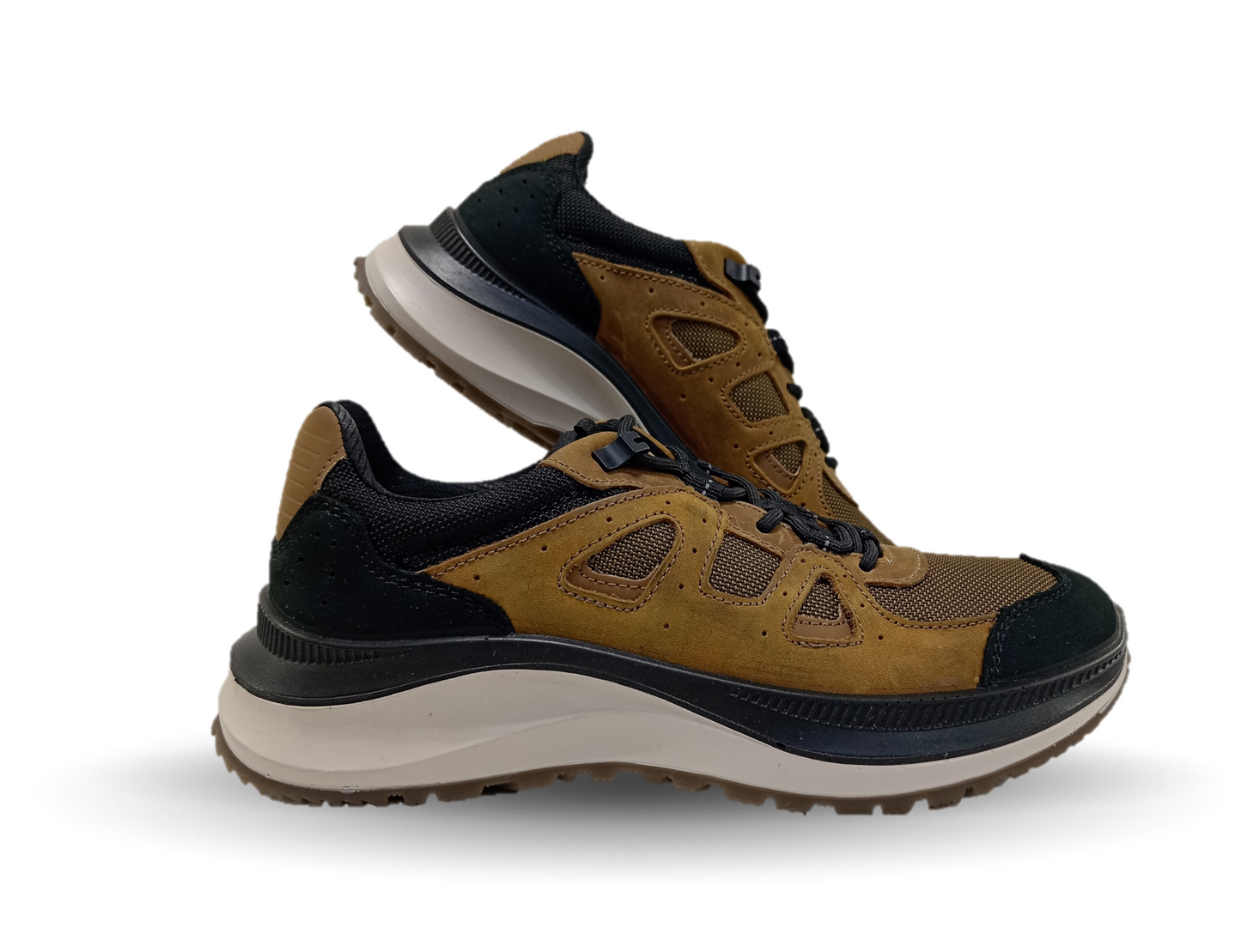 Zapato tipo Sneaker Outdoor de piel Flexi Country 420311 Honey para hombre