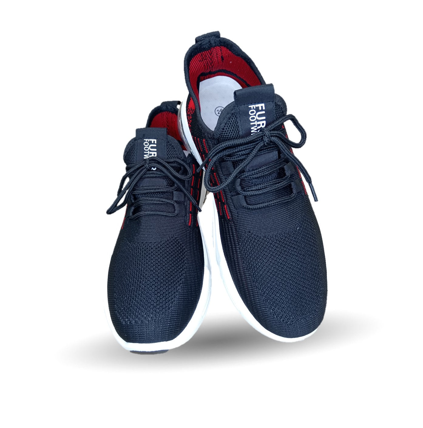 Tenis Deportivo Furor 19965 Negro/Rojo para hombre