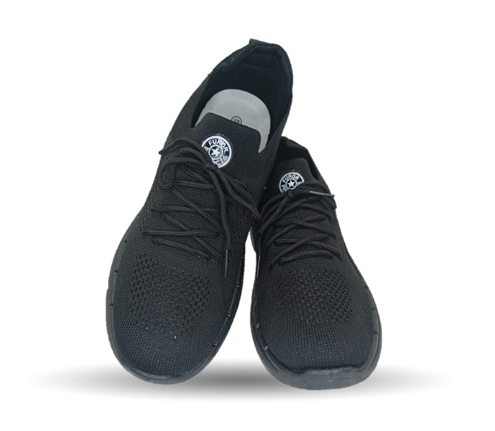 Tenis Urbano tipo calcetín Furor 24214 Negro para hombre