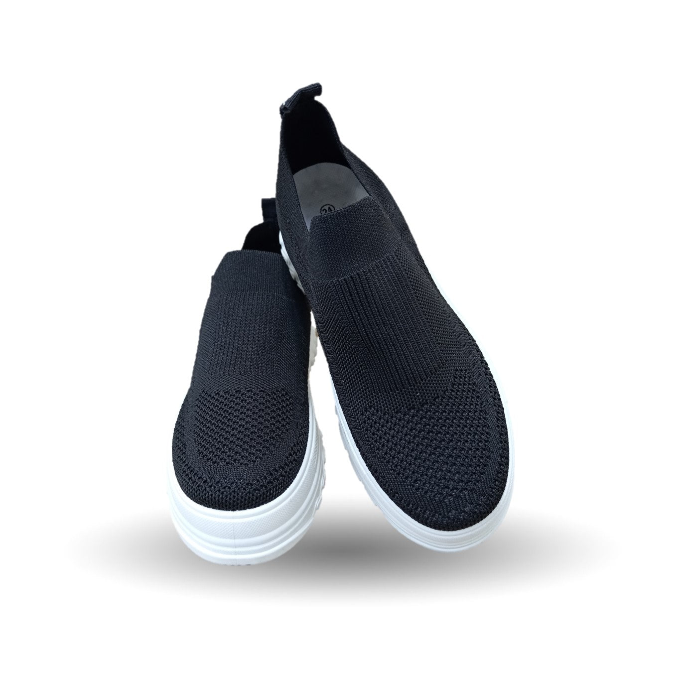 Tenis Urbano de moda con plataforma Furor 25004 Negro para mujer