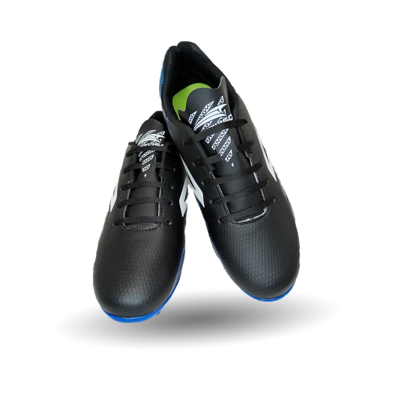 Tenis de Futbol con tachones para césped Gattuso 200 Negro/Azul para hombre