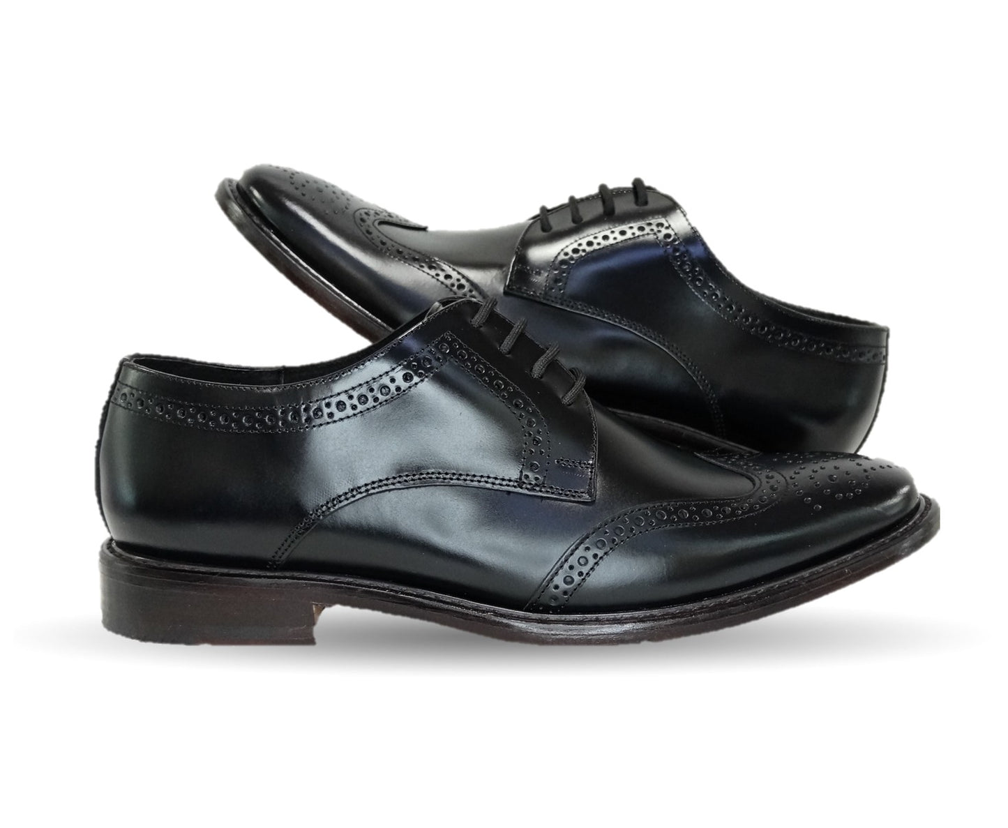 Zapatos de Vestir de piel con suela de cuero Giovani 314 Negro para hombre
