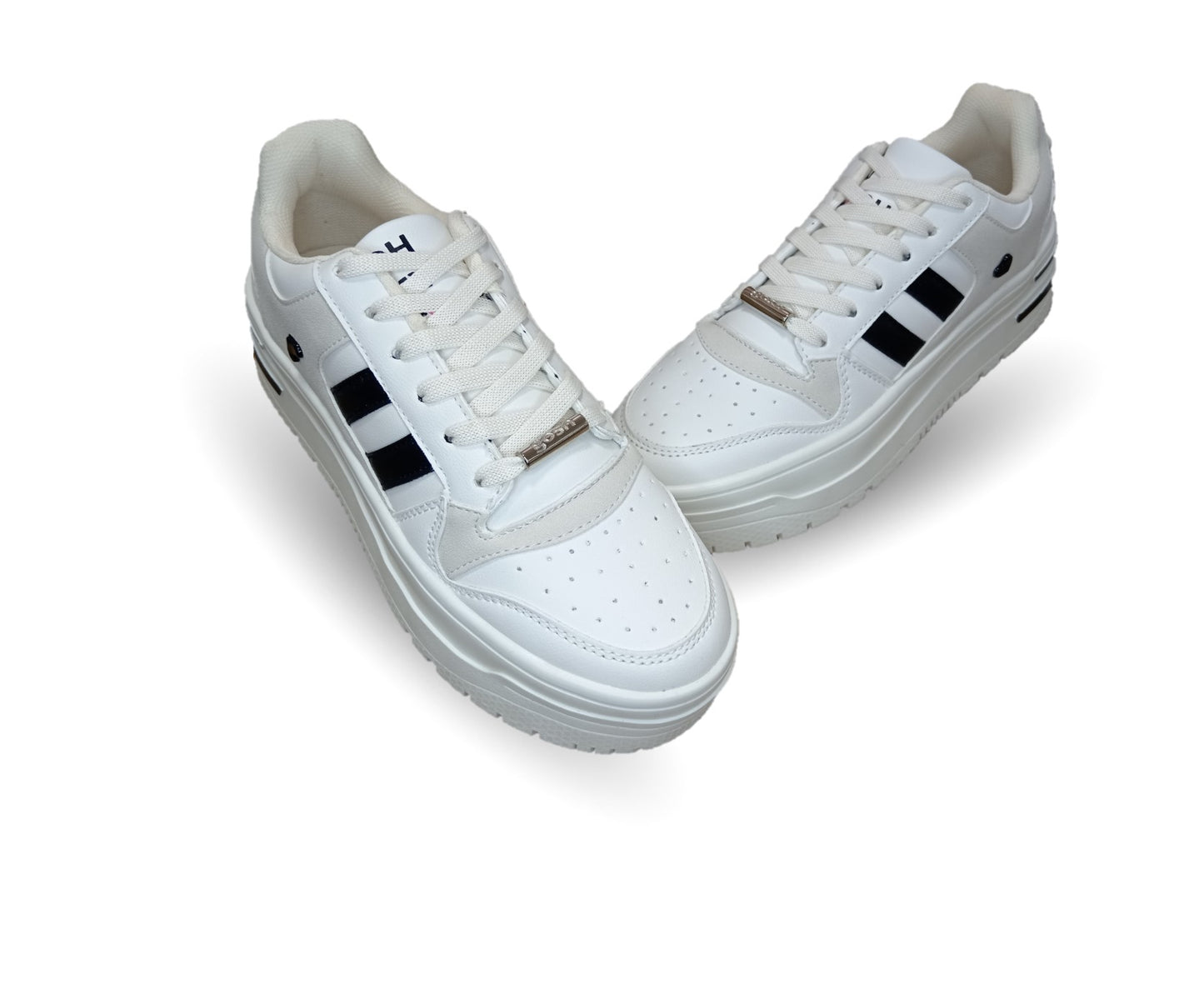 Tenis Urbano de moda con plataforma Gosh 2930 Marfil para mujer