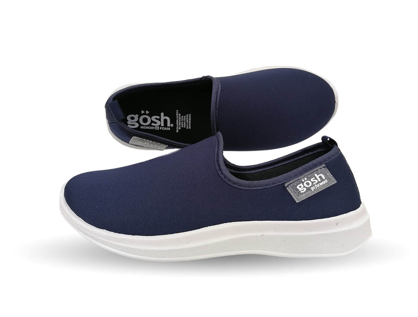 Tenis Urbano Slip On Gosh 301 Azul Marino para mujer