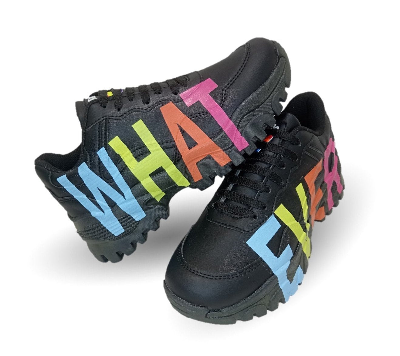 Tenis Urbano de moda con plataforma Gosh 7702 Negro para mujer
