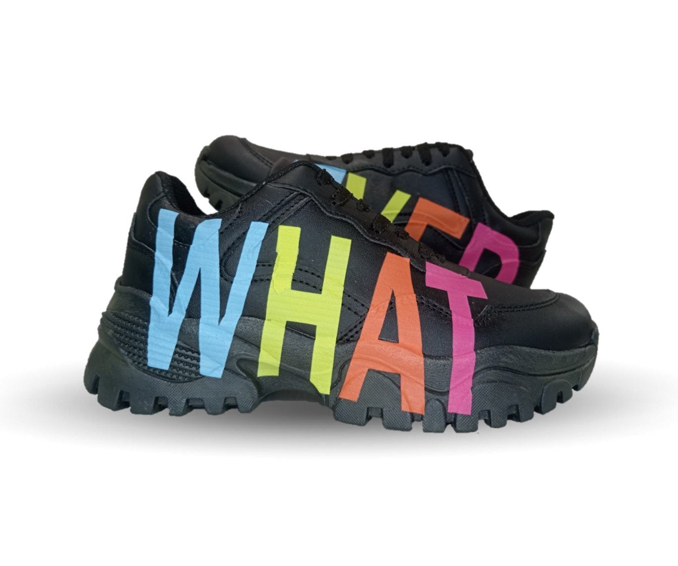 Tenis Urbano de moda con plataforma Gosh 7702 Negro para mujer