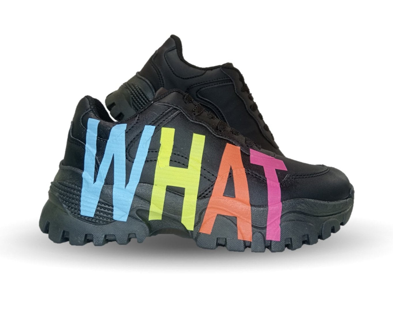 Tenis Urbano de moda con plataforma Gosh 7702 Negro para mujer