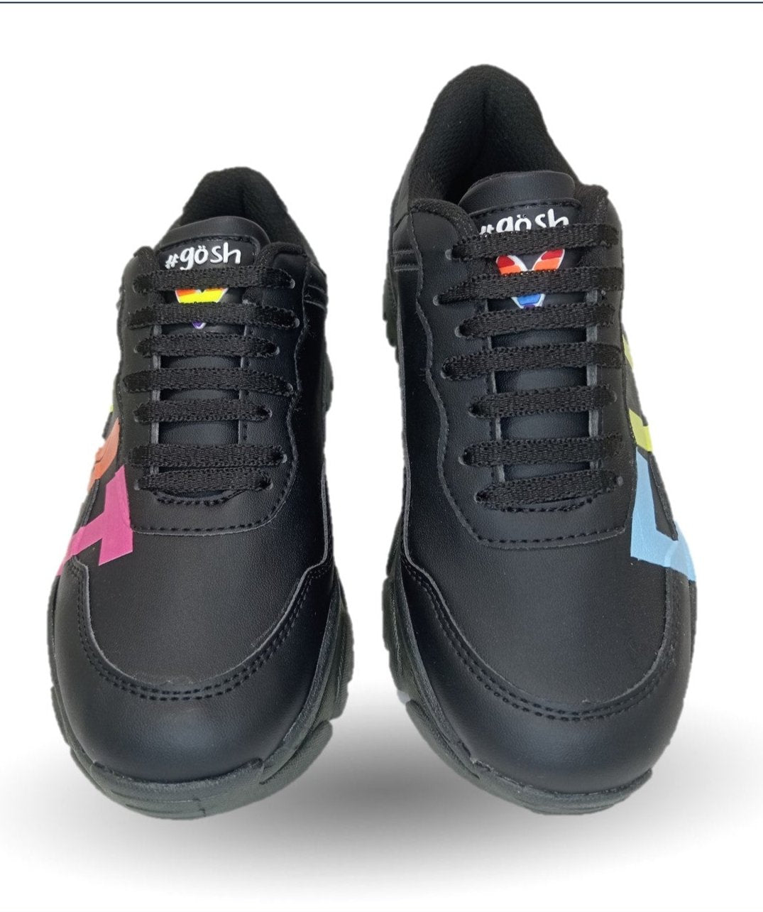 Tenis Urbano de moda con plataforma Gosh 7702 Negro para mujer