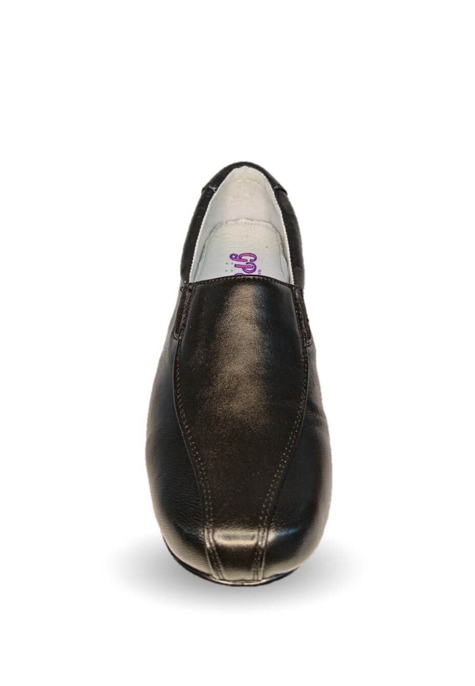 Zapato de Confort para pie diabético de piel de cabra Guadalupe 319 Negro para mujer