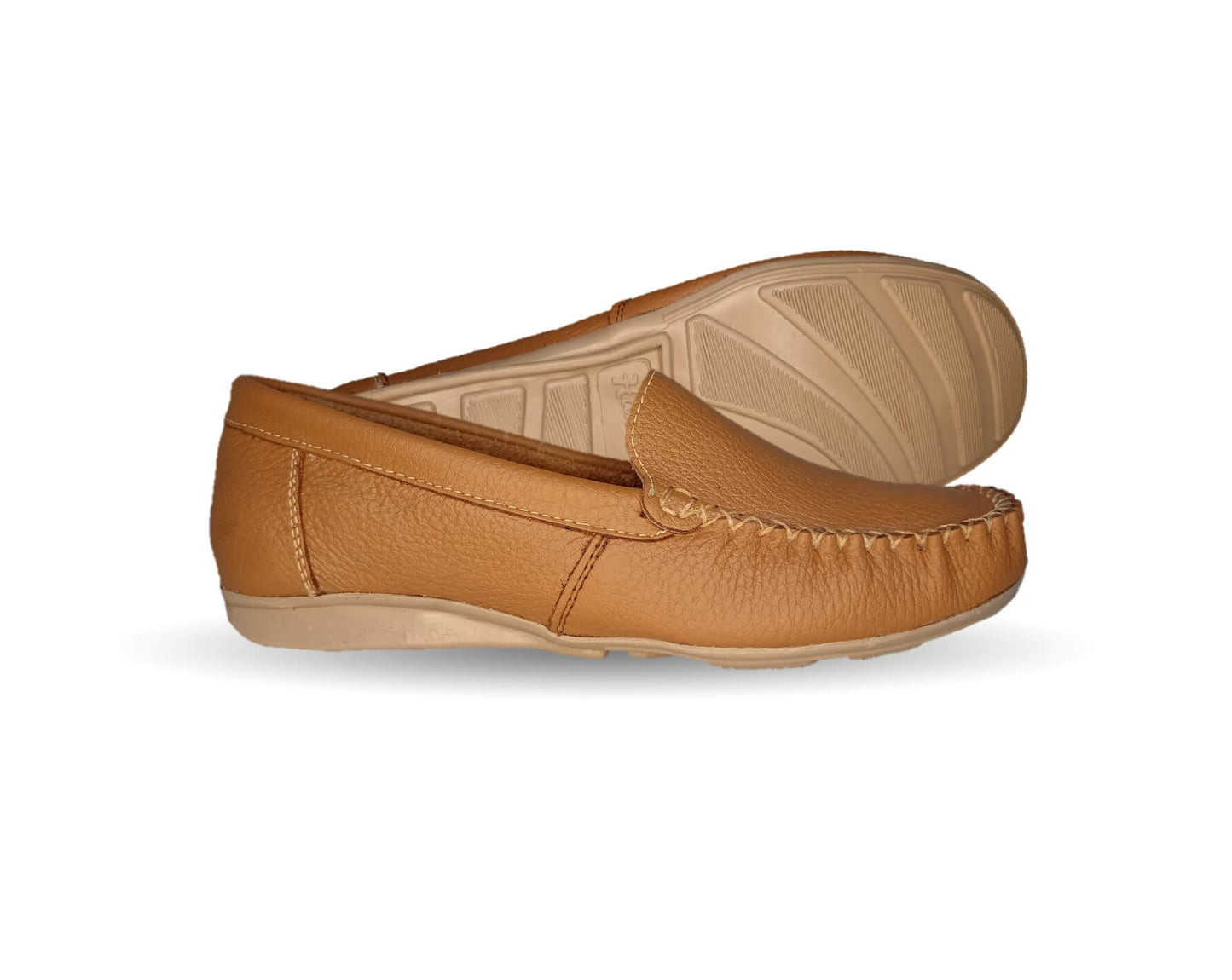 Zapato de Confort y Casual de piel Hannia 350 Miel para mujer