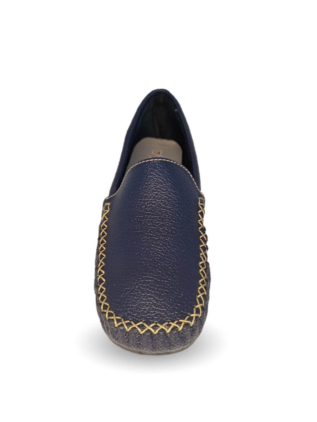 Zapato de Confort y Casual de piel Hannia 350 Azul Marino para mujer