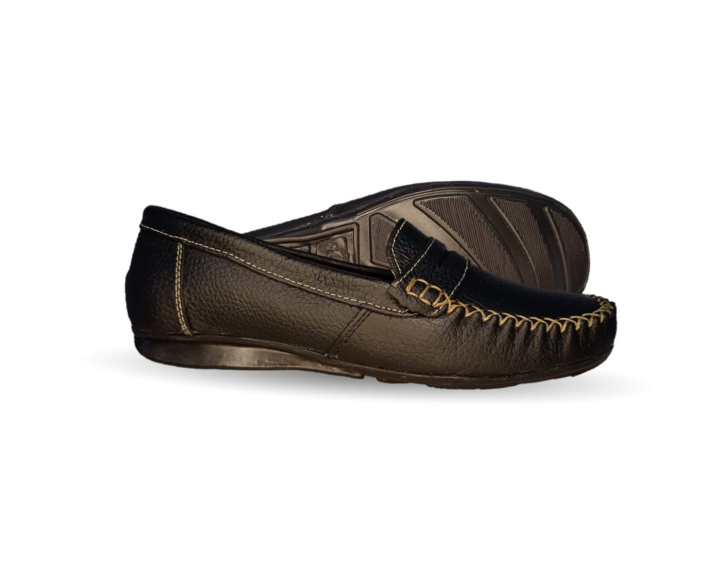 Zapato de Confort y Casual de piel Hannia 370 Negro para mujer
