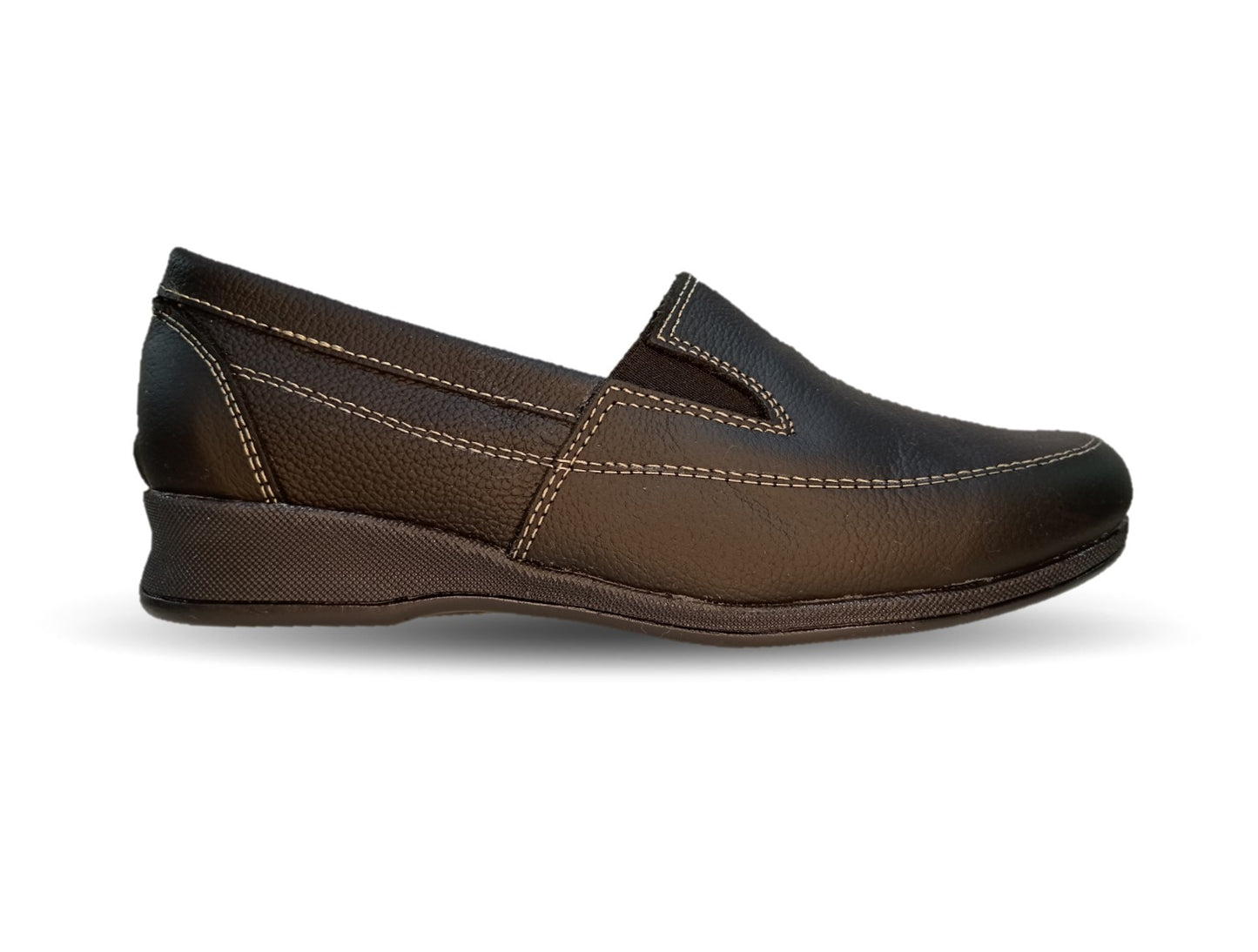 Zapato de Confort y Casual de piel Hannia 423 Negro para mujer