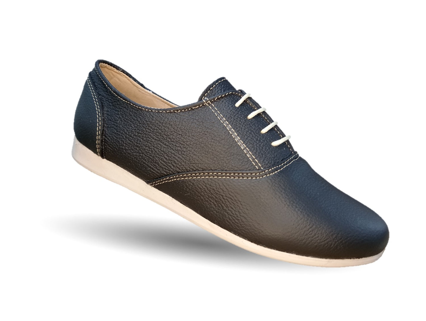 Zapato Casual de piel Hannia 701 Negro para mujer
