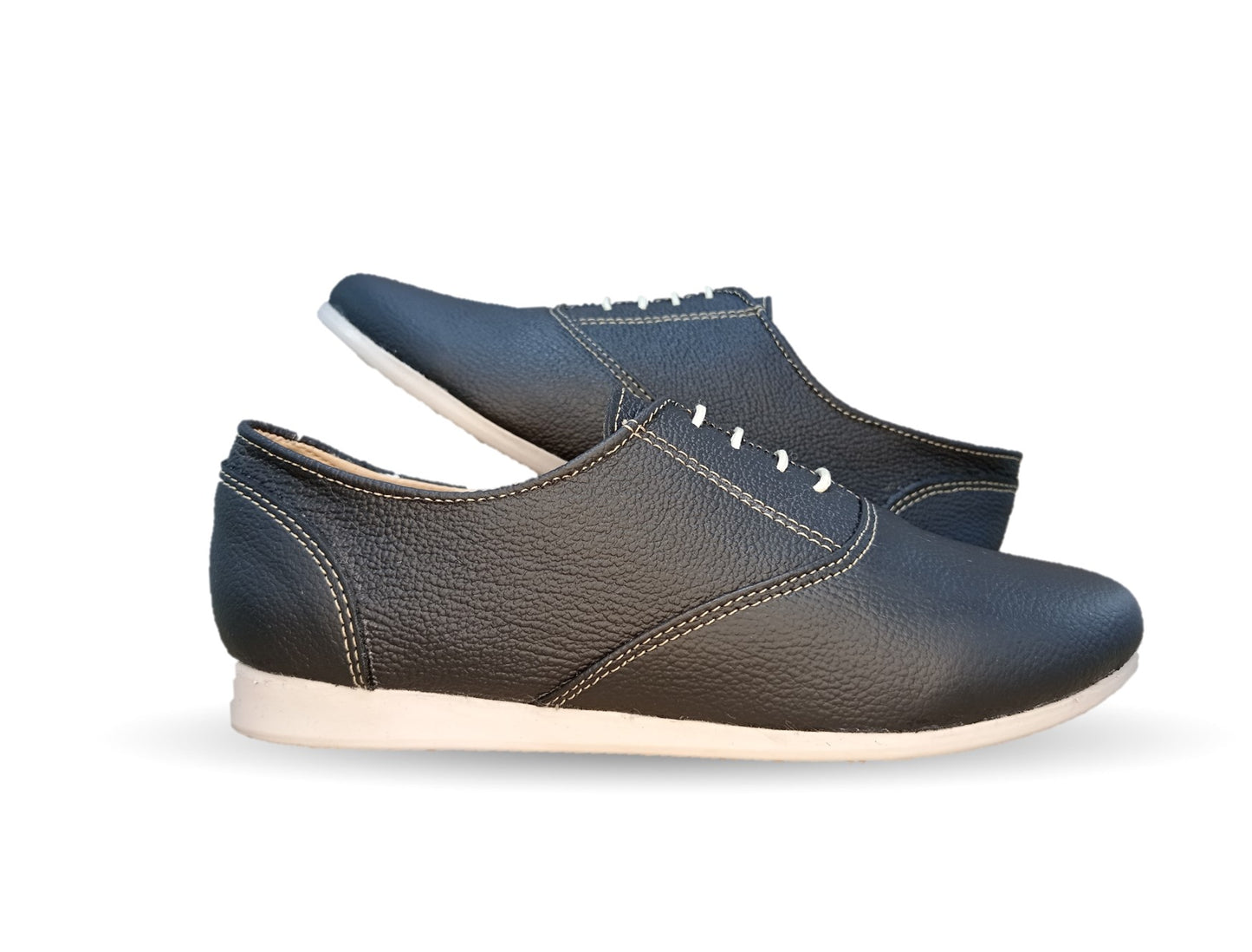 Zapato Casual de piel Hannia 701 Negro para mujer