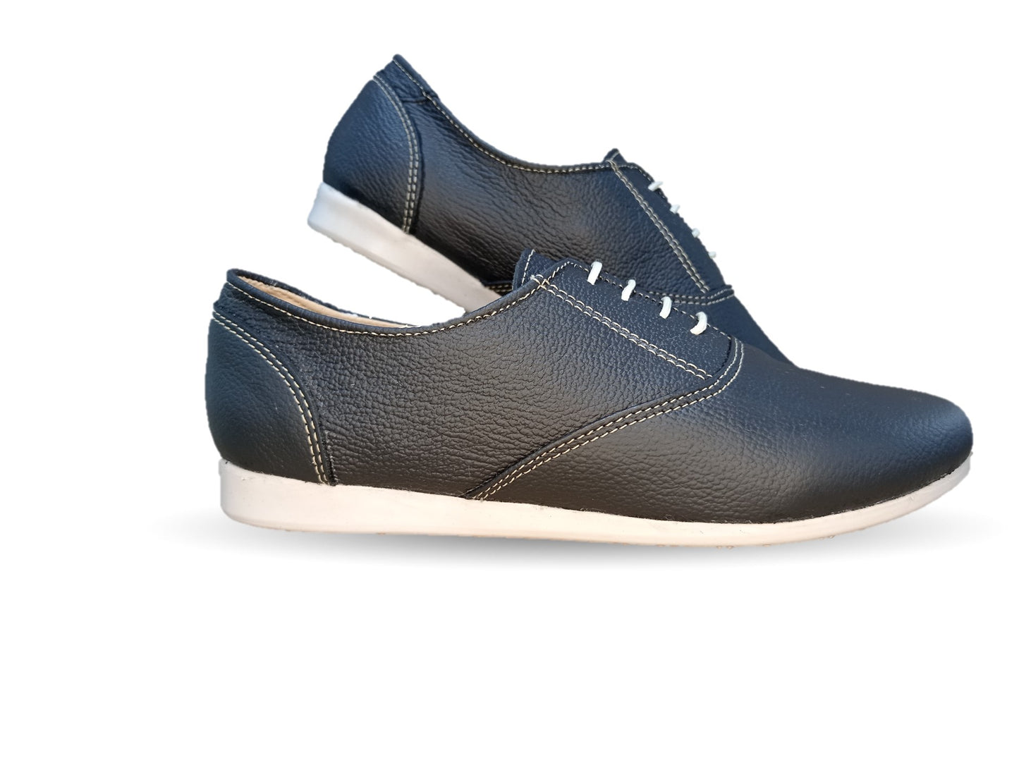 Zapato Casual de piel Hannia 701 Negro para mujer