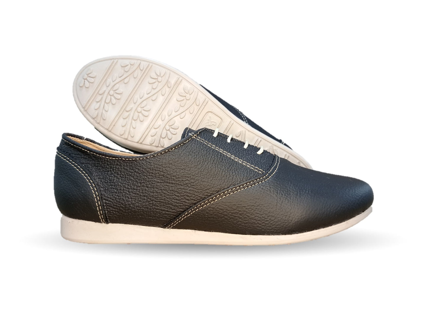 Zapato Casual de piel Hannia 701 Negro para mujer