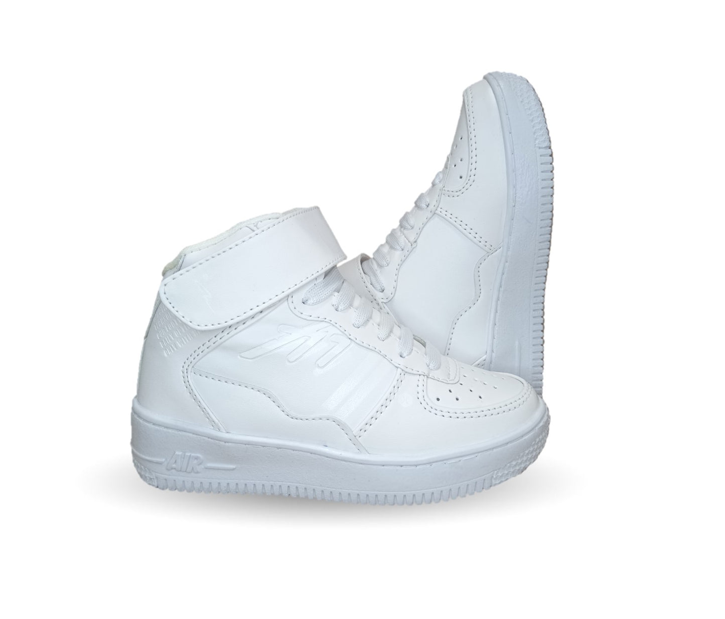 Tenis Urbano y Escolar Harman 1003 Blanco/Blanco Unisex para niño y niña