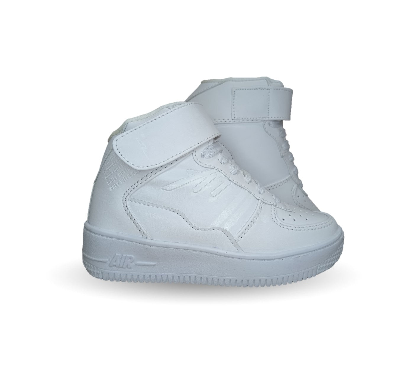 Tenis Urbano y Escolar Harman 1003 Blanco/Blanco Unisex para niño y niña