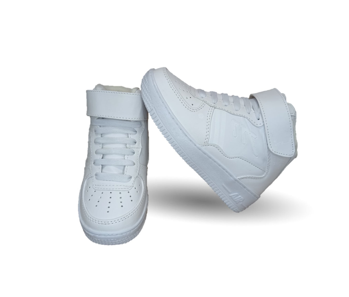 Tenis Urbano y Escolar Harman 1003 Blanco/Blanco Unisex para niño y niña