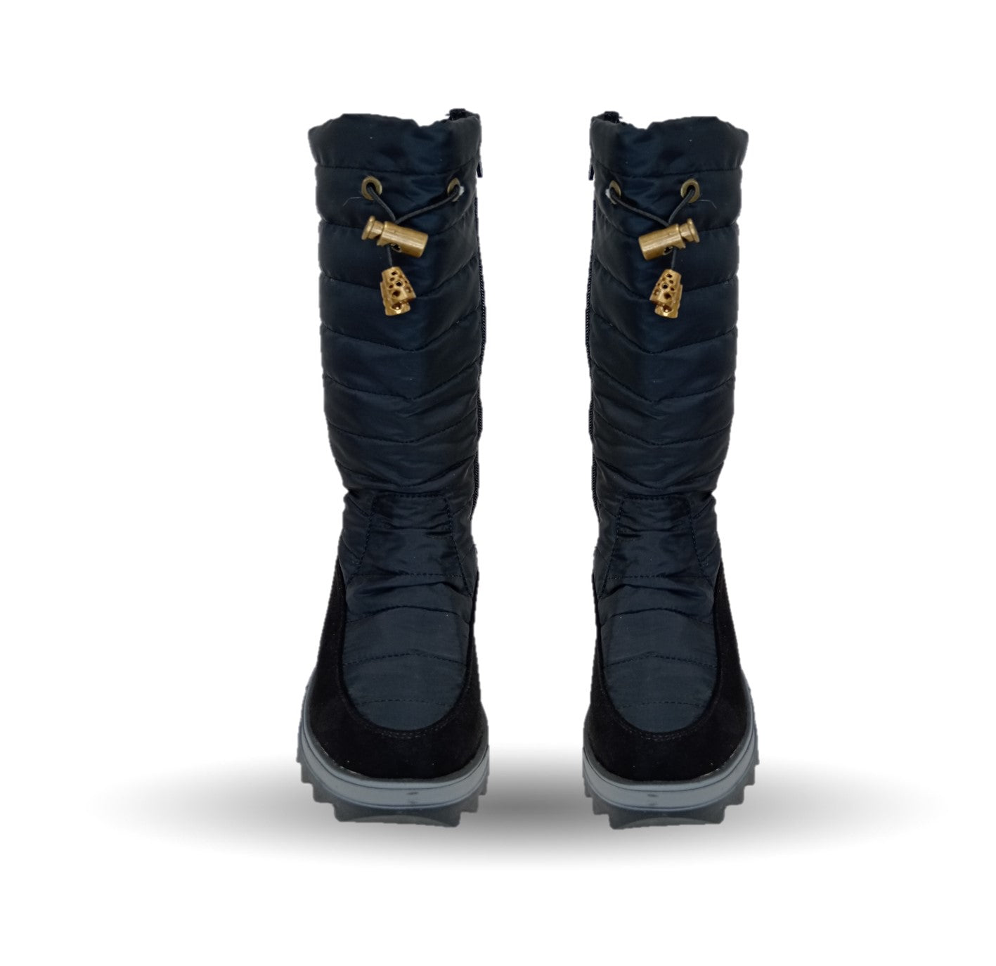 Bota Casual con cierre interno Itzel 310 Microfibra Negro para niña y mujer