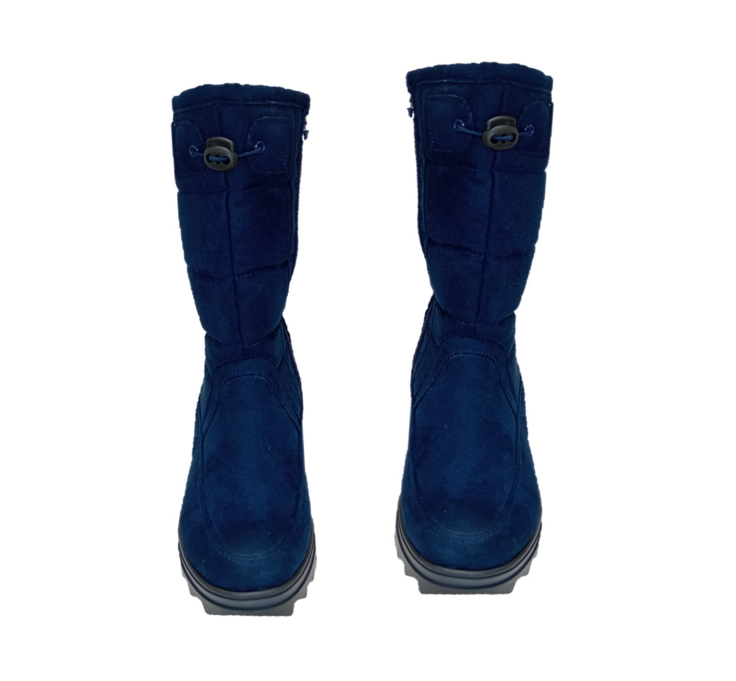 Bota Casual con cierre interno Itzel 385 Microfibra Marino para mujer