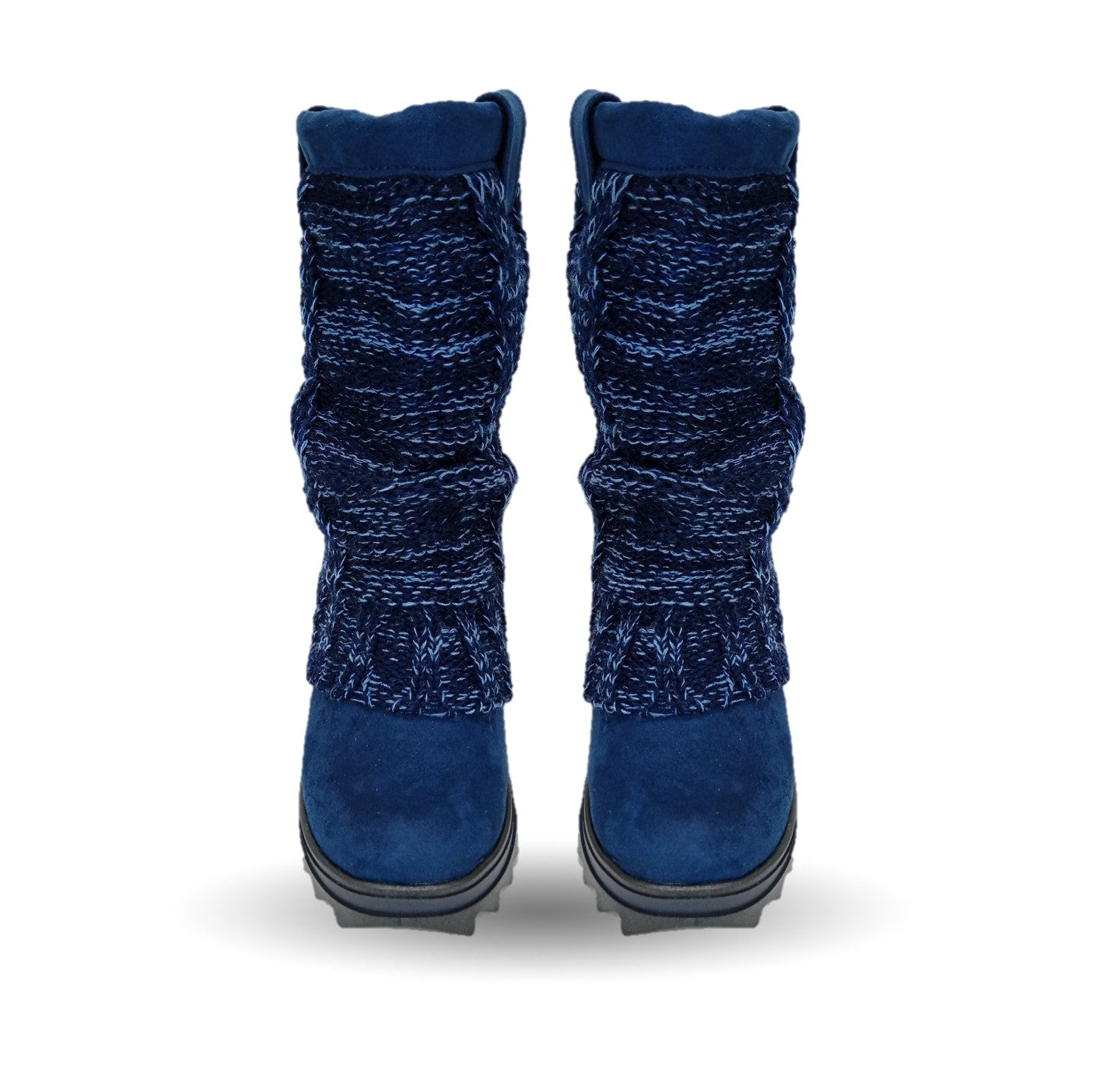 Bota Casual con cierre interno Itzel 410 Azul Marino para mujer