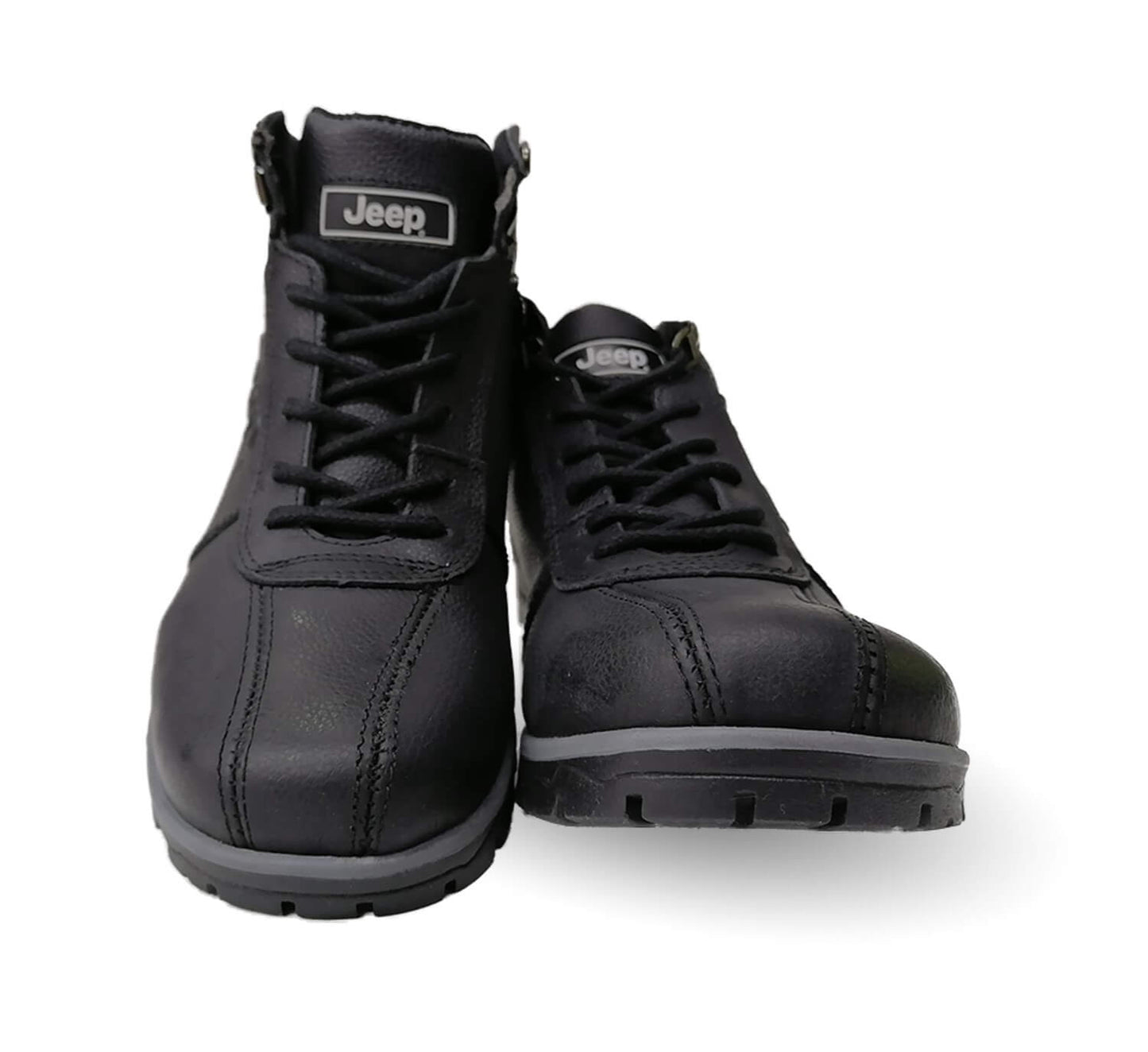 Botas Casuales de piel Jeep 10427 Negro para hombre