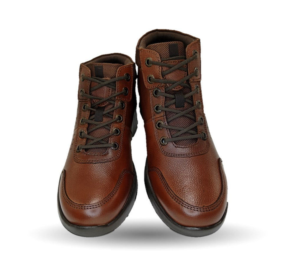 Botas Casuales de piel Jeep 2300 Flotter Café para hombre