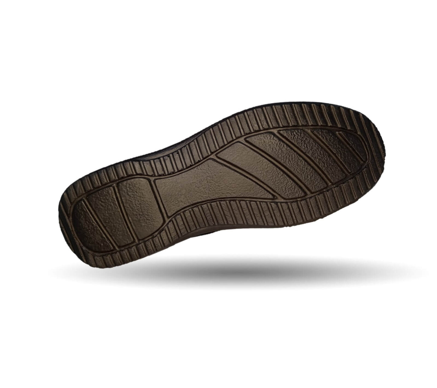 Zapato tipo Bota de Confort para pie diabético de piel de cabra Jet 419 Negro para hombre